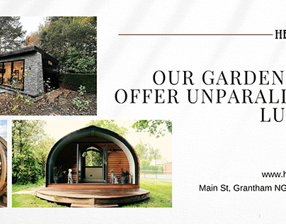 Experience Unparalleled Luxury with Our Garden Pods