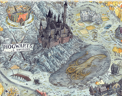 Hogwarts Map