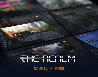 Game UI/UX Design The Realm