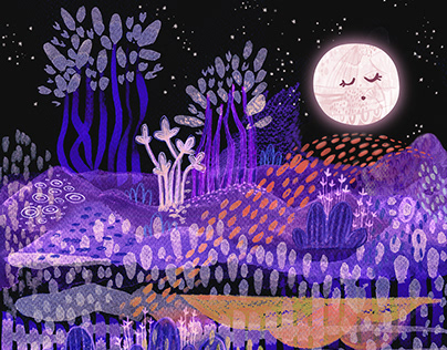 At night... personal illustration project