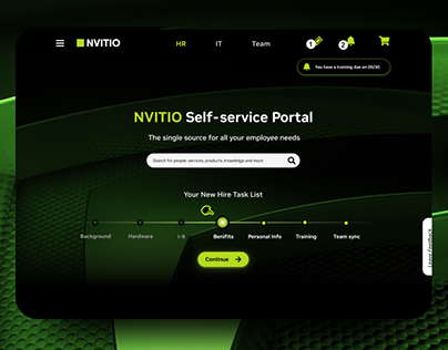Nvitio Self Service Employee Portal