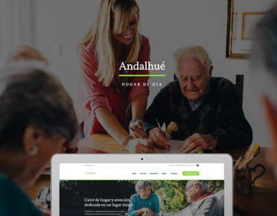 Andalhué - Hogar de Día / Day Care Centre - web design