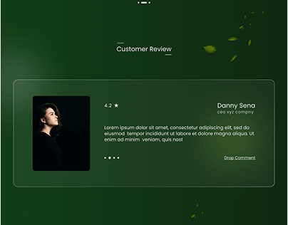 Gardena website UI Design