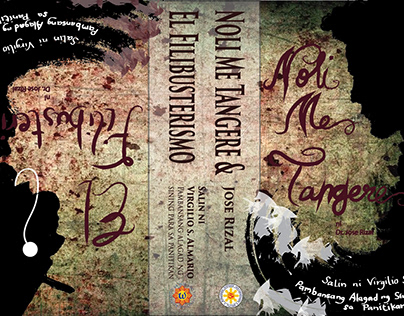 "Noli Me Tangere" Sample Book Cover