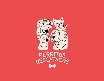 Perritos Rescatados: Diseño de Logo