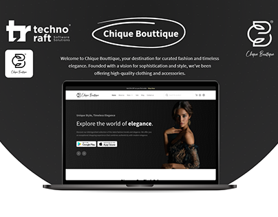 Project thumbnail - Chique Bouttique Website