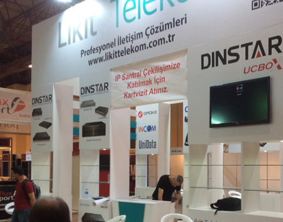 Likit Telekom Fair Stand Design