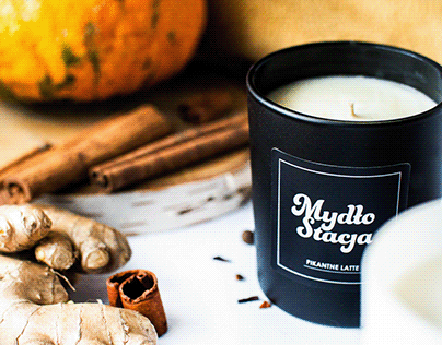 PRODUCT PHOTOGRAPHY & GRAPHIC | candles mydlostacja