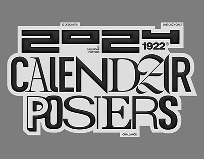 Project thumbnail - Calendar posters challenge // 2024