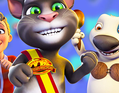 Talking Tom and Friends - Happy Town