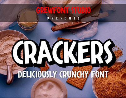 Crackers - A Delicious Display Font