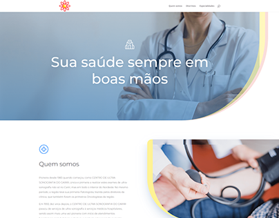 Site Clínica São José - Landing Page