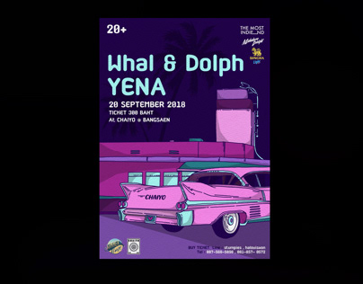 CONCERT POSTER : WHAL & DOLPH / YENA