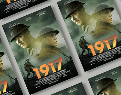 "1917"movie poster/fanart