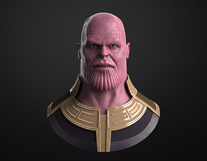 Thanos sculpt