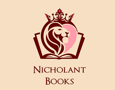 Nicholant Books Logo lion contest winner