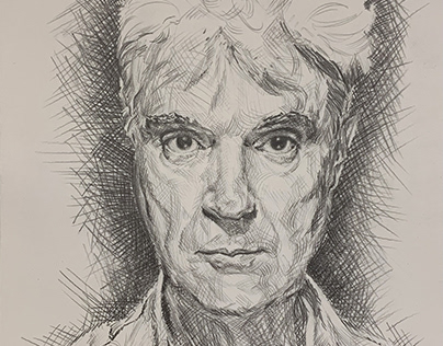 Portrait of David Byrne