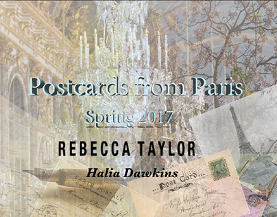 Post Cards from Paris.
Rebecca Taylor SS'17