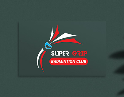 Badminton club logo design