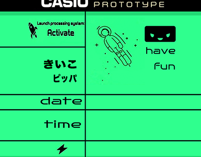 Casio Prototype Apple Watch Wallpaper