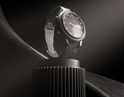 Wrist Watch Modelling with Product Lighting