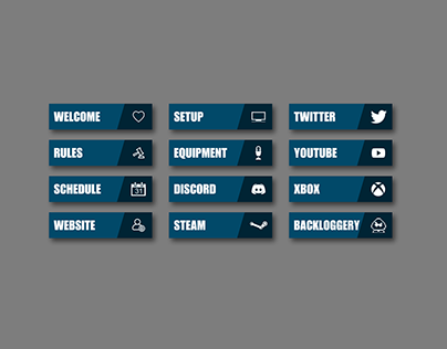 Twitch Overlays + Assets
