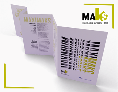 Maks Grafisch Bureau Flyer & website