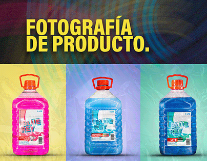 Fotografía de productos Detergentes | Blue Rey