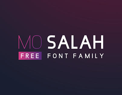 MO SALAH | FREE FONT FAMILY