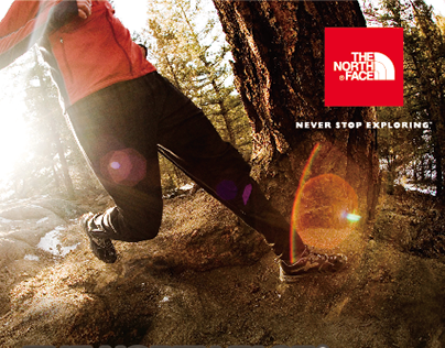 The North Face - 年度挑戰賽主視覺設計