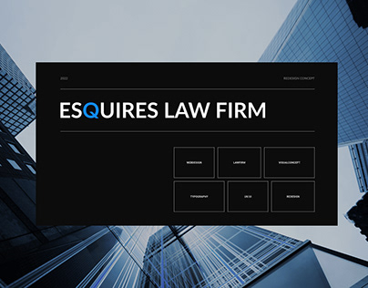 Law firm website redesign