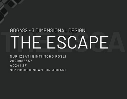 The Escape: 3D Reel Project