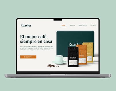 Roaster Club | Web | Diseño 3 Bellucia