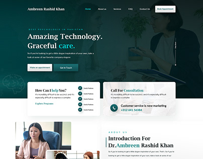 Project thumbnail - Ambreen Rashid Khan - UI/UX Design