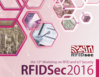 RFIDSec2016: Conference Booklet Design & Layout