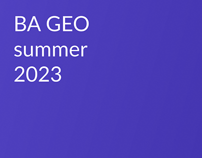 BA GEO 2023 summer cases