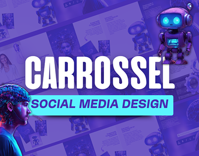 Carrossel Infinito Social Media Post Design