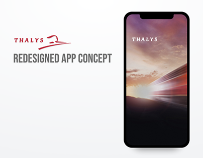 Thalys App redesign