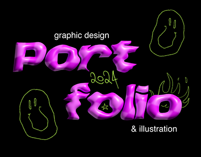 graphic design & illustration portfolio 2024