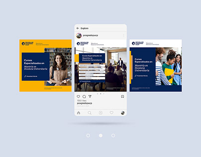 Postgraduate School PUCP | Social Media Design