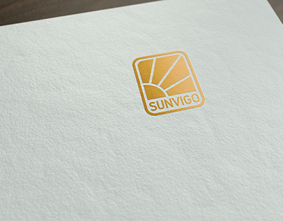 Logo for solar roof tiles manufacturing company Sunvigo
