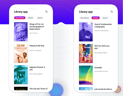 Library lending app