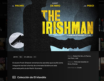 Afiches Película: The Irishman
