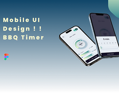 Mobile UI Design! ! BBQ Timer