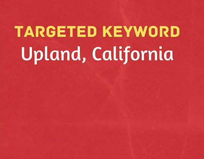 Targeted Keyword - Upland City, California