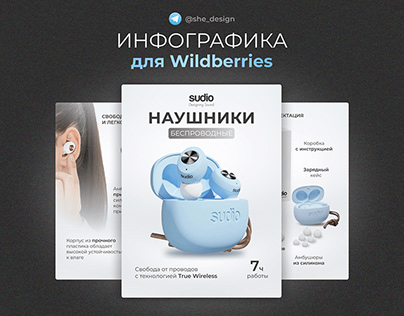 Дизайн карточки товара для Wildberries