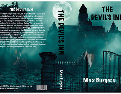 The Devil's Inn- Book Cover- Marwa Abouzeid Art