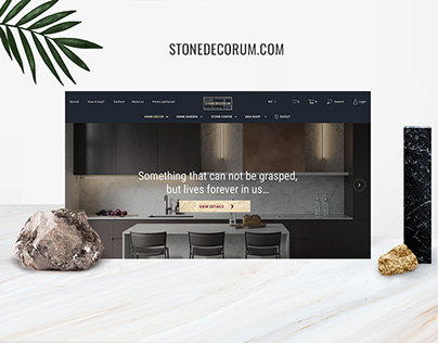 Stonedecorum - online store. E-commerce.