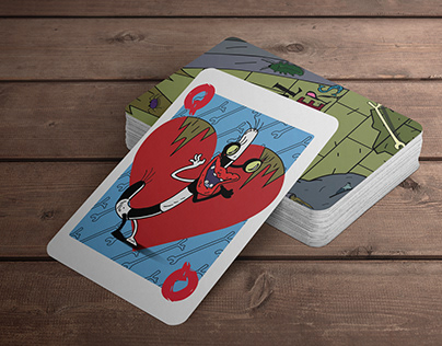 Ahh! Real Monsters Playing Cards