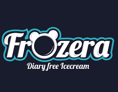 Frozera Vegan Ice Cream - Brand Design